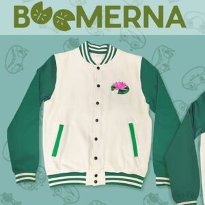 BOOMERNA Merch Gardens Varsity Jacket.